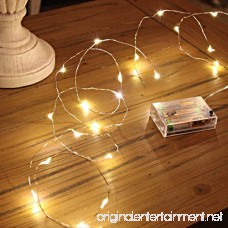 XINKAITE Led string lights waterproof – 9.8ft led fairy lights Battery Operated for home garden Party Christmas decoration 4pcs Warm White - B07CMW1HSN