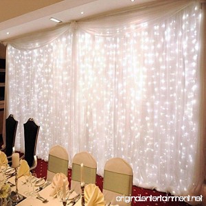 ZSTBT 300LED 9.84ft9.84ft/3m3m Window Curtain Lights for Party Wedding Home Patio Lawn Garden - B01E8KT0LW