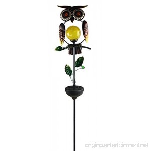 Moonrays 92213 Solar Light Stick (White LED Light Owl Design) - B00P6O0O3I