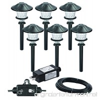 Paradise by Sterno Home Low voltage cast aluminum 0.3W LED path light kit  6-Pack - B00DZYNOXS