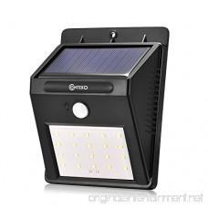 Contixo Solar Powered 20-LED Night Motion Sensor Outdoor Light Waterproof Driveway Door Patio wireless 4 pack - Best Gift - B073VB79XS