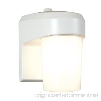 Halo FE13PCWH 13W Outdoor Fluorescent Dusk To Dawn Entry & Patio Area Light  white - B076BWWGBZ