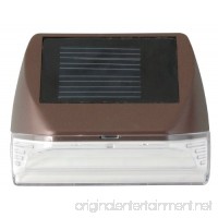Moonrays 95028 Mini Solar Deck Lights With Wall Mounted Sconce (Warm  White LED Light  Rectangle) - B004GJW6OO