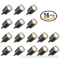 Recessed LED Deck Light Kits with Protecting Shell φ32mm SMY in Ground Outdoor LED Landscape Lighting IP67 Waterproof  12V Low Voltage for Garden Yard Steps Stair Patio Floor Kitchen Decoration - B07DL2KH8R