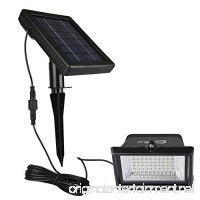 findyouled Solar Flood lights Outdoor Landscape Lighting 60LED/120Lumen Cast Aluminium Wall/In-ground Lights  2-in-1 Adjustable Light with a 16.4ft Cable  Auto On/Off (Warm White) - B00NWK51WC