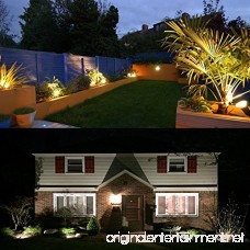 Hypergiant 12W LED Landscape Lights Low Voltage (AC/DC 12V or DC 24V) Waterproof Garden Yard Path Lights Super Warm White(850LM) Walls Trees Flags Outdoor Spotlights with Spike Stand (6 Pack) - B076BCHGCN