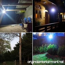 MEIKEE 60 LED Solar Light LED Outdoor Flood Light 300 Lumen IP65 Waterproof 6000K Daylight White Auto-induction Solar Spotlights for Lawn Garden Pool - B01CQQDGXI