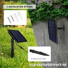 Solar Pond Spotlights Submersible Pond Lights with 3 Lamps 18 LEDs Landscape Spotlight Underwater Lights IP68 Waterproof solar Lights for Pond Garden Landscape Fountain Outdoor Lawn (Warm White) - B07FCNV3GH