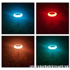 findyouled Solar Ground Lights 10 LED Solar Garden Light Waterproof Color Changing Landscape Path Lights for Outdoor Decoration Patio Backyard (2 pack) - B07BP73LD3