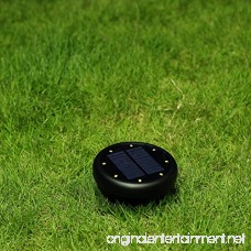 Solar Ground Lights Outdoor 8 LED Waterproof Sensing Lawn Light Landscape Powered Light for Backyard Garden Pathway - B07BSBRN7D
