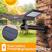 Solar Lights  20 LED Wireless Waterproof Motion Sensor Outdoor Solar Stake LED Lights for Patio  Deck  Yard  Garden with Motion Activated Auto On/Off (1 pack) - B073ZCZN22