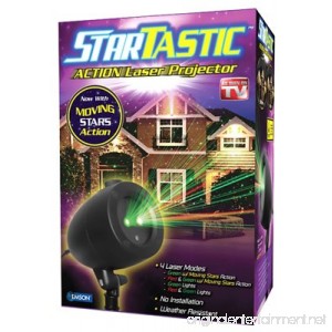 StarTastic Holiday Light Show ACTION Laser Light Projector As Seen On TV - B01DUUZQBE