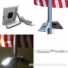 ALPHA 180X Solar Flagpole Light for Flag Pole Lighting//3-Level Power Setting for All Night Lighting - B0168WPWKQ
