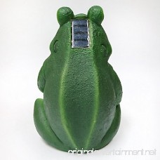 Frog with Jar Solar Lighted Garden Décor - B078YKQ1VD