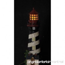 Gifts & Decor Solar Powered Outdoor Garden Lighthouse - B009LHJ7TI