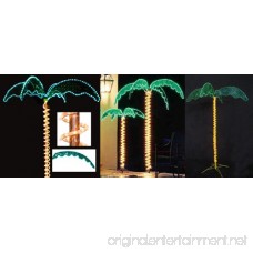 Outdoor Lighted Palm Tree - 7' Holographic Rope Light Decoration for Indoor and Outdoor Use - B00EBB9K5A