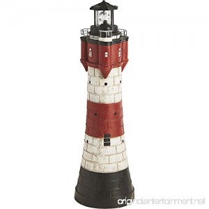 Solar Lighthouse Lawn and Garden Decor — 43in.H - B07CGN6GZH