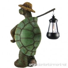 Turtle with Solar Light/Lantern Solar Turtle Statue/Figurine - B009OQNR1U