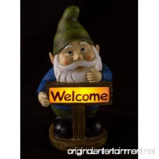 Welcome Gnome Solar Garden Light - B075759SM4