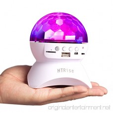 Disco Ball Home Party Light Speaker DJ Stage Lighting with Wireless Bluetooth Speaker (3rd White) - B019VV5H3I