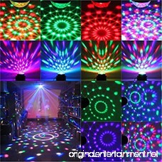 DJ Lights Rumas Sound Activated Party Lights Mini RGB LED Crysral Magic Ball Multi Colored Rotating Stage Effect Light Clubs Disco Light for Home KTV Wedding Show Pub Dance Parties - B0796MR1TK