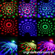 DSstyles USB Disco Light Car Light 7 Color Changing 3W RGB Mini Crystal Magic Rotating Ball Effect Light Party Disco Club DJ Light Show - B07FSLQXP3