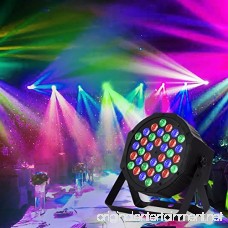 Eyourlife Par Light 36W LED RGB DMX512 Stage Lighting DJ Lights Party Light Sound Activated Stage Lights with Remote Control for Club Bar Events Home Wedding Party Lighting - B0793PB7C6