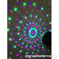 HOSL DMX512 6 LED Disco DJ Stage Lighting LED RGB Crystal Magic Ball Effect Light DMX light KTV Party Great for Stage Disco Club Party DJ KTV Bar Hotel Home Christmas PartyWedding Entertainment Shows Theme Park and Decoration Place - B00QHY7R2M