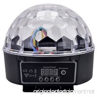 HOSL DMX512 6 LED Disco DJ Stage Lighting LED RGB Crystal Magic Ball Effect Light DMX light KTV Party Great for Stage  Disco  Club  Party  DJ  KTV  Bar  Hotel  Home  Christmas  PartyWedding  Entertainment  Shows  Theme Park and Decoration Place - B00QHY7R2M