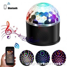 LED Disco Ball Party Lights TONGK Bluetooth Speaker LED Magic Ball Colorful Mirror Ball Disco Lights Sound Activated Strobe Light for Home Party Gift Kids Birthday Dance Bar Xmas Wedding Show Club - B07FLPQJT5