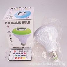 LED Light Bluetooth Music Bulb E27 Wireless 12W LED RGB Changing Lamp for Party Home - B07917YST7