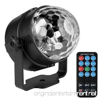 Led Party lights，AOFU 2nd Generation Strobe Dance Light Disco DJ Party Lights Disco Ball Strobe Light 7Color Sound Activated lamp Karaoke Machine Kids Birthday Gift Stage Home Holiday Party Supplies - B077MLRWYR