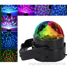 Leoie LITAKE 2 PCS LED Disco Ball Light with Remote Control Portable Mini RGB Party Lamp 7 Colors Sound Actived Crystal Magic Stage Light - B07DGC3KLP