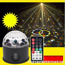Omkuwl Disco Strobe Ball Bluetooth Speaker USB Charging Party Birthday Lights Sound Activated Rotating Remote Control Lighting - B07CQYHRMK