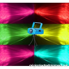 Party Projector Stage Light PEMOTech 7-Color Ocean Wave Sound Activated Strobe Light Disco Ball Light Remote Control LED Projector Light for Party Disco DJ KTV Club Wedding Christmas - B01MT6NUB6