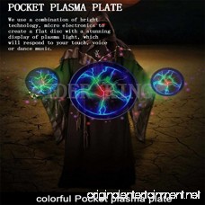 Plasma Disk Iuhan Fancy Mini Pocket Plasma Disk Sensor Lighting Plate Home Disco Party Decor New ❤️Color Random❤️ (Multicolor) - B07B8D45WN