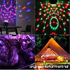 Remote Disco Ball Light Newper Party Lights Strobe 3W Sound Activated Stage DJ Lights for Halloween Christmas Holiday Birthday Celebration Decorations Ballroom Home Karaoke Dance - B07BNQRLX3