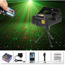 RONSHIN Black Starry Sky Stage Laser Light DJ Club Disco Projector with Remote Control Festival Decoration - B07FPSC5YJ