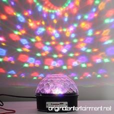Stage Lights Prolight LED Grystal magic ball light Led Projection Party Disco Ball DJ Lights Bluetooth Speaker Rotating Light with Remote Control Mp3 Play for KTV Xmas Party Wedding Show Club Pub - B073H3X73X