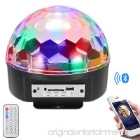 Stage Lights Prolight LED Grystal magic ball light Led Projection Party Disco Ball DJ Lights Bluetooth Speaker Rotating Light with Remote Control Mp3 Play for KTV Xmas Party Wedding Show Club Pub - B073H3X73X