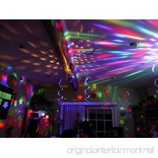 Sumger E27 3W 85-265v Colorful Auto Rotating RGB projector Crystal led Stage Light Magic Ball DJ party disco effect Bulb Lamp - B01KBUPR2Y