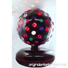 Trisonic Party Time Multi Color 360 Degree Rotating Mirror Disco Light 6 - B006CPA58O
