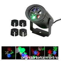 Welsun LED Projection Light 3W Snowflake Christmas Projector Light for Home Garden Landscape Outdoor Lighting IP65 Waterproof (1PCS) - B07F1FQ2HZ