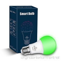 Zombber Smart LED Light Bulb  Multicolored Dimmable  Bluetooth App Group Controlled  Party Disco Color Changing  4.5W -Equivalent 40W Night Light (A19) - B07D345CZY