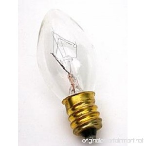 (2) 15-watt Light Bulbs for Himalayan Salt Lamps Night Lights Candle Wax Warmers - B073C1LVXF