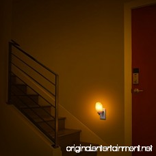 [2 Bulbs] Natural Himalayan Salt Lamp Plug in Hand Carved Crystal Night Light Best Bedroom Living Room Kitchen Hallway Wall Light - B07B7K91CQ