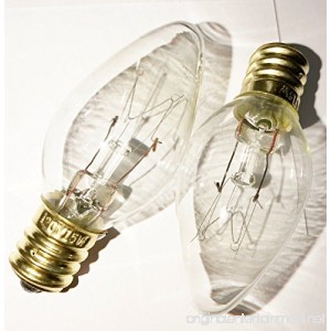 2-Pack Himalayan Salt Lamp Bulbs 15 Watt 120 Volt 15W Bulb 2-15W - B01N9V5W19