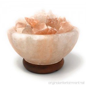 6 Bowl Shaped Himalayan Pink Salt Lamp from NC Naturals - B01N6WGKS0