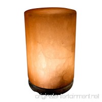 Crystal Allies Gallery: CA SLS-CYD-L Natural Himalayan Cylinder Salt Lamp w/Dimmable Switch  6ft UL-Listed Cord and 15-Watt Light Bulb - B00Y3JA2SO