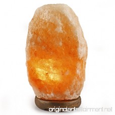 Crystal Allies Gallery: CA SLS-M-2pc Pack of 2 Natural Himalayan Salt Lamp w/ Dimmable Switch 6ft UL-Listed Cord and 15-Watt Light Bulb - B00NMVKY96